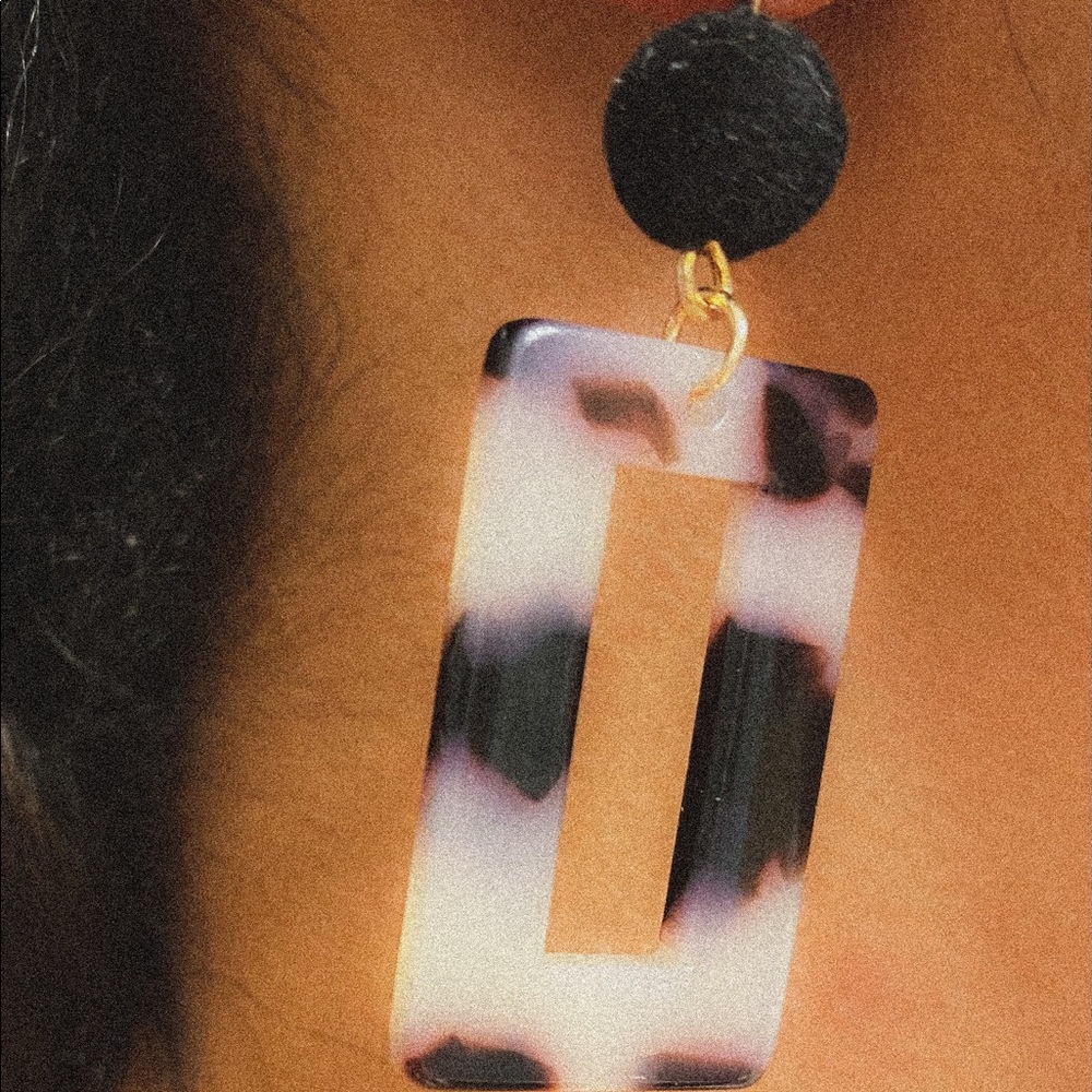 Animal Print Earrings